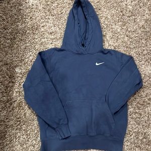 Nike dusty blue hoodie-S